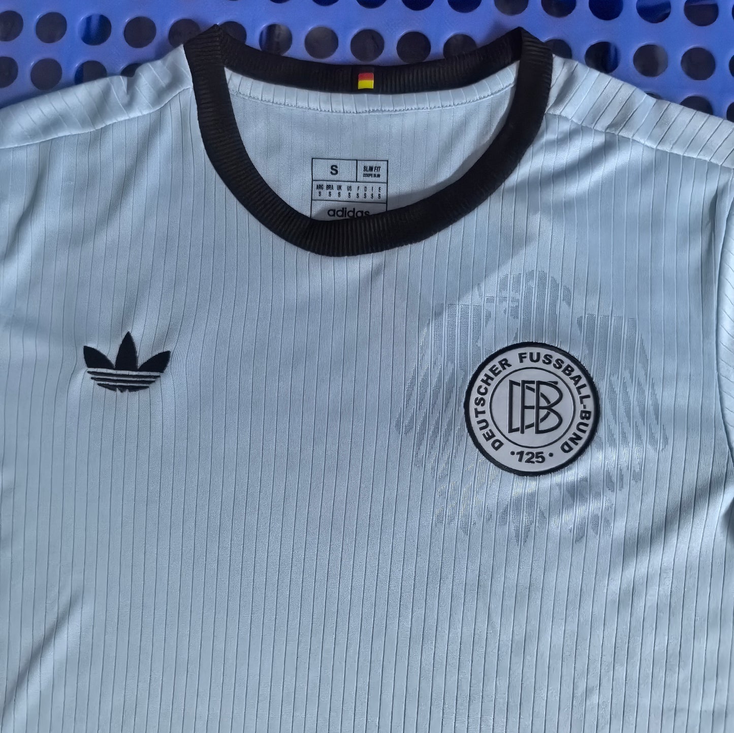 25-26 Germany 125th Anniversary Blue Jersey