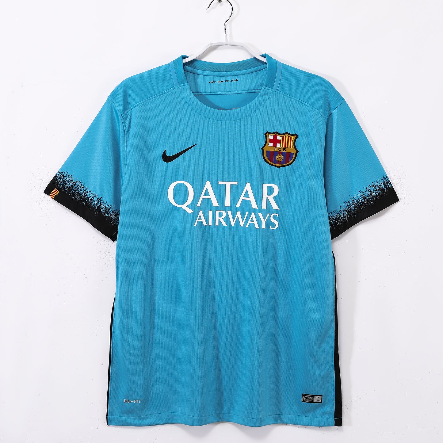 15-16 season Barcelona second away retro jersey