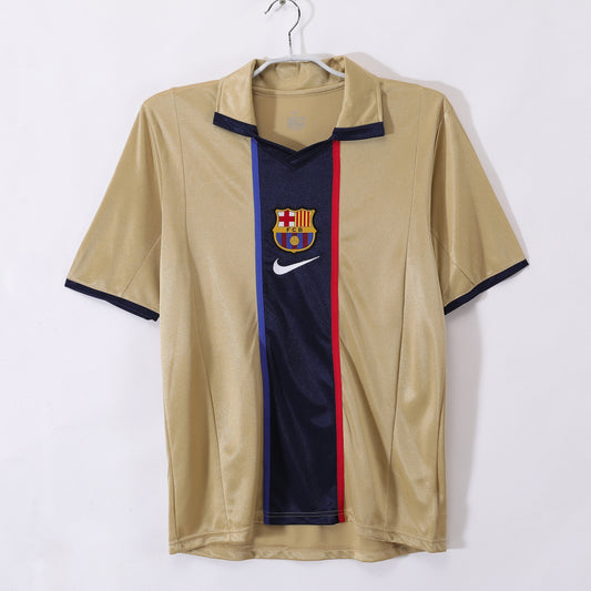 01-02 season Barcelona away jersey