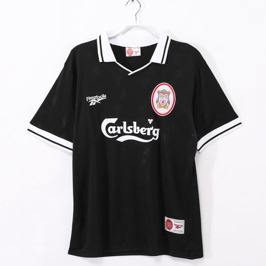96-97 season Liverpool black jersey