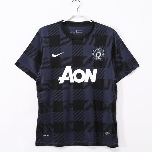 13-14 season Manchester United away retro jersey