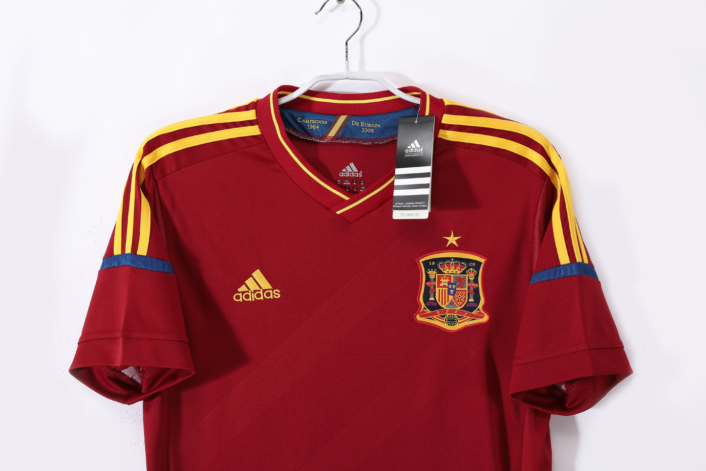 2012 Spain home retro jersey