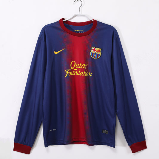 2012-13 Barcelona home long-sleeved jersey